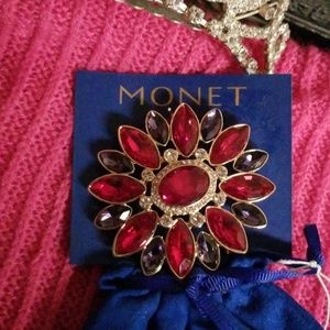 Monat Jeweled Pin